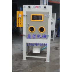 XZ-1010-2雙槍滾筒自動(dòng)噴砂機(jī)，滾籃式噴砂機(jī)，自動(dòng)噴砂機(jī)